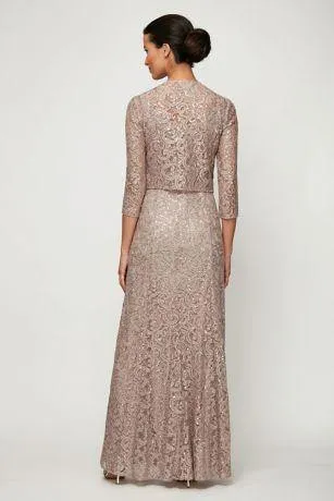 Alex Evenings AE1122012 Long Mother of the Bride Dress