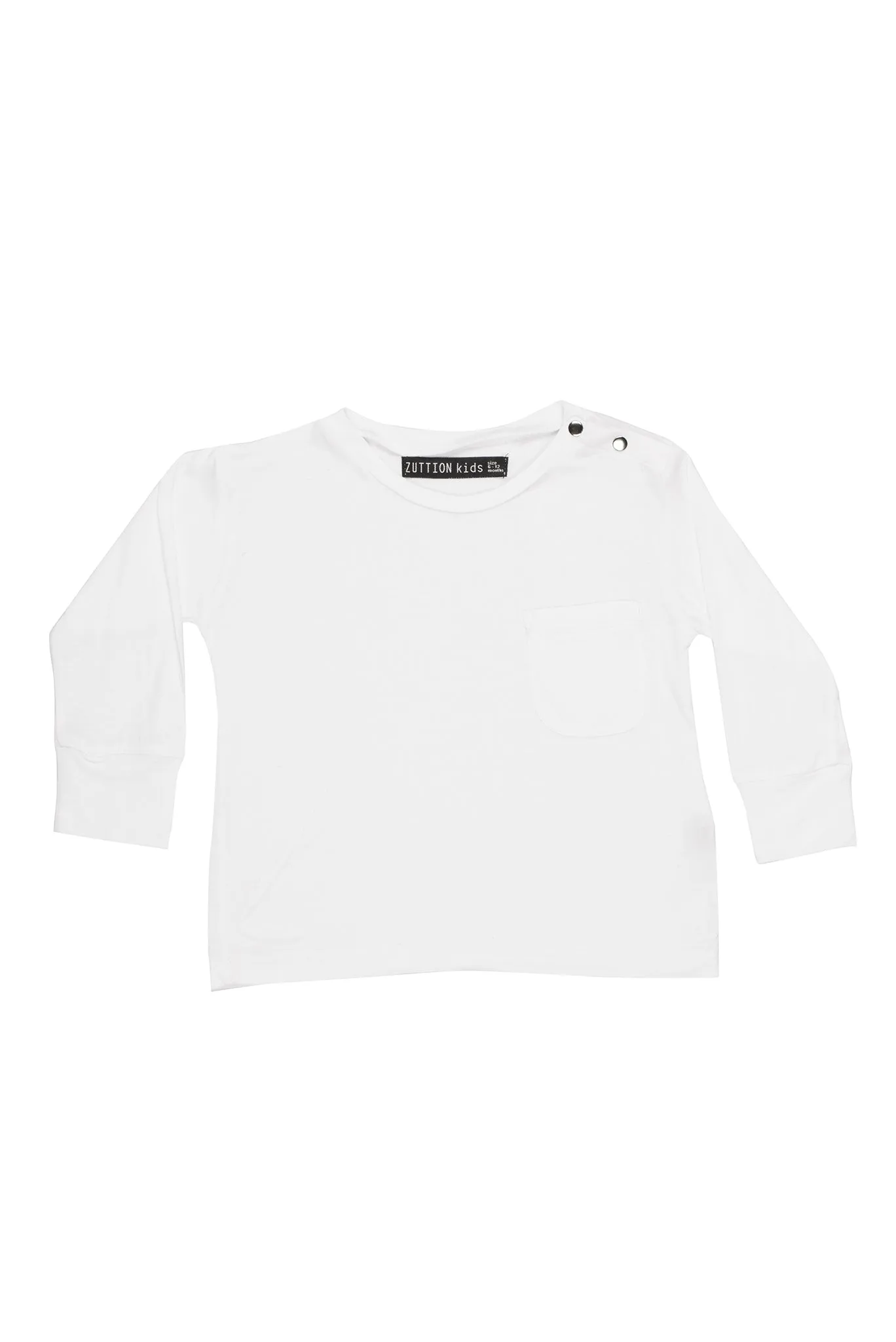 Baby Long Sleeve Tee White