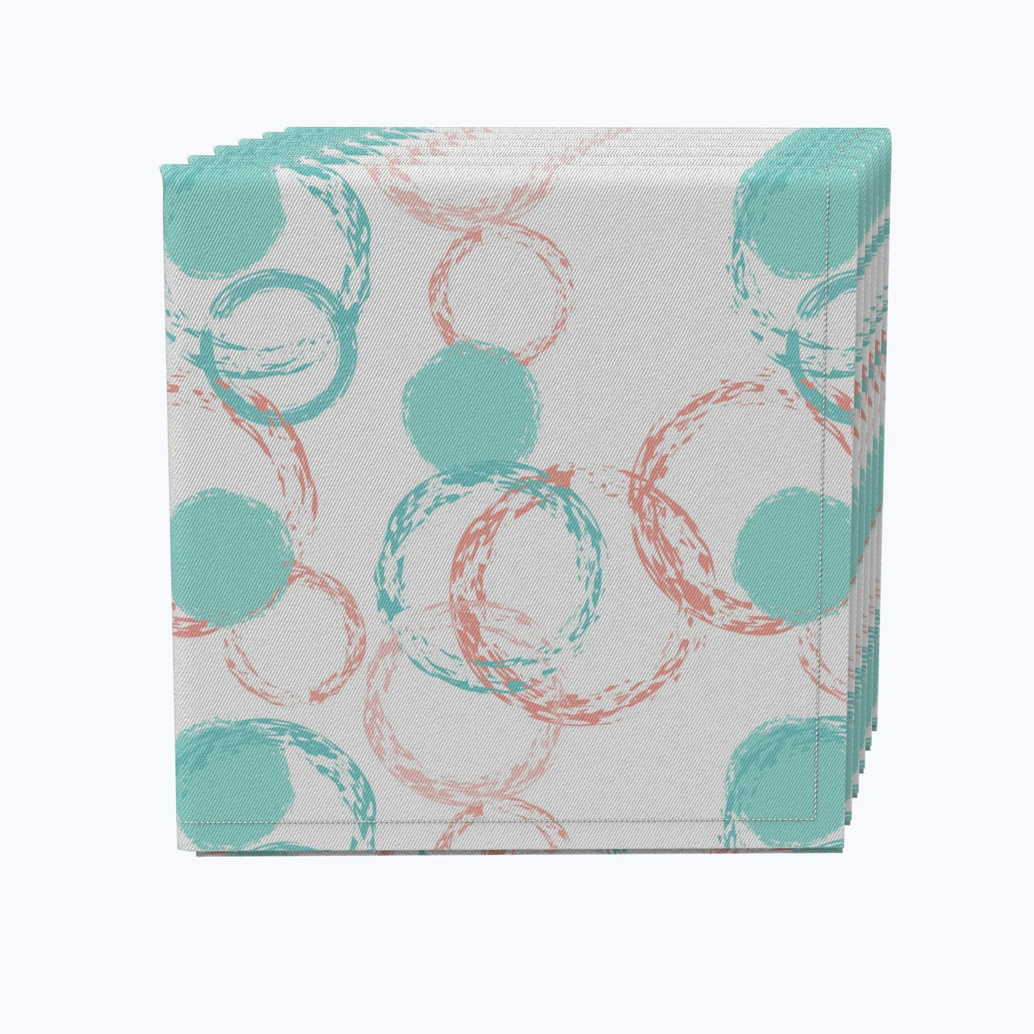 Brush Circles Napkins