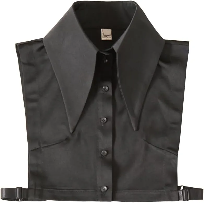 Elegtiskas Detachable Dickey Collar Blouse Half Shirt False Collar for Women and Girl