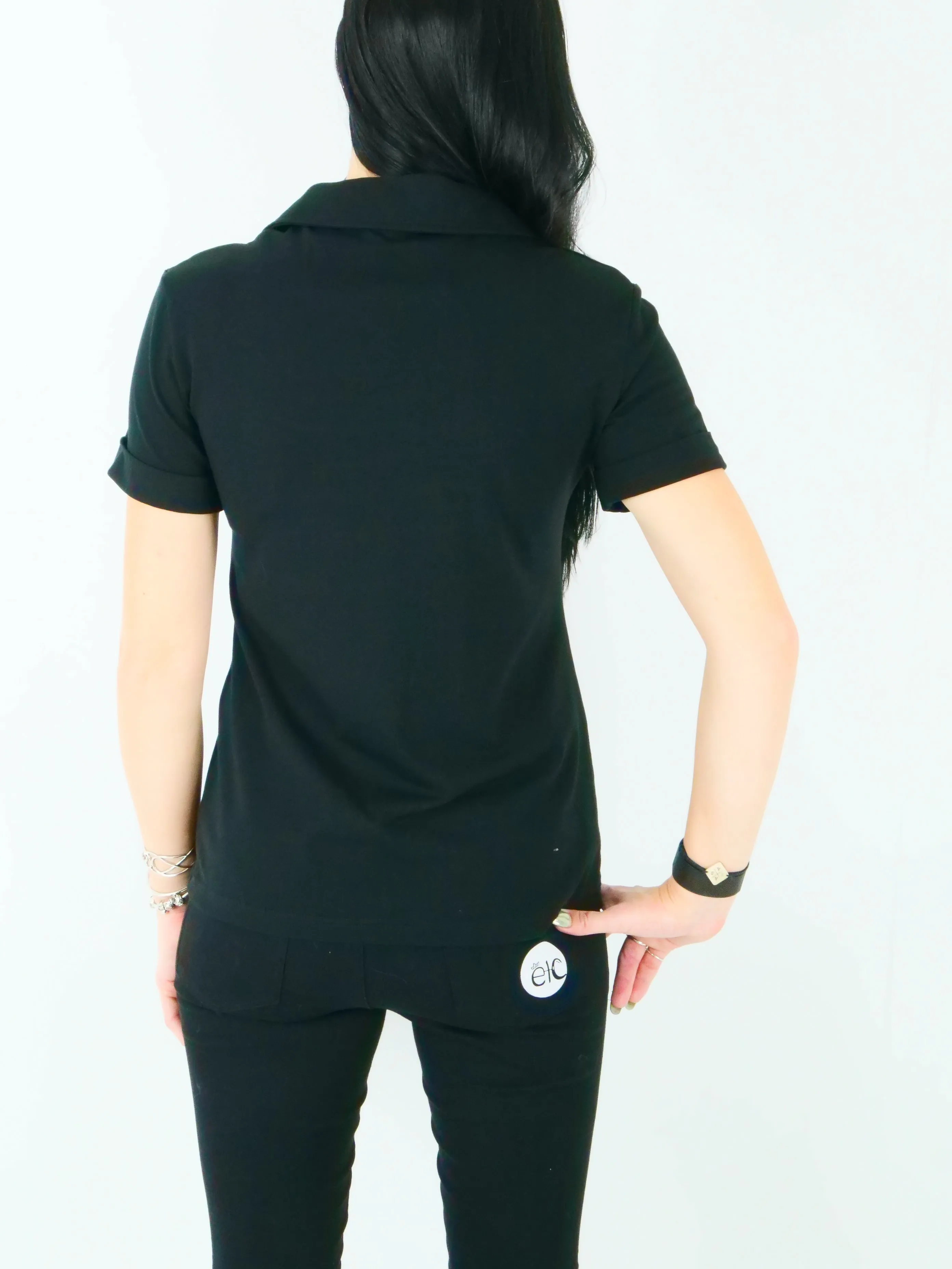 ETC ID Womans Polo Tee