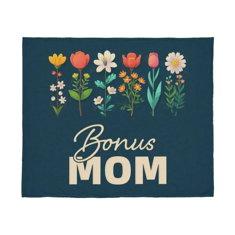 Floral Bonus Mom Blanket (50x60)