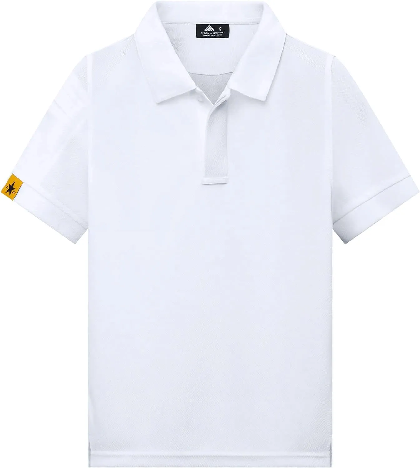 GEEK LIGHTING Boys' Short Sleeve Polo Shirts School Uniforms T-Shirt for Kids and Teens 6-16 Years