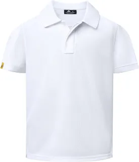 GEEK LIGHTING Boys' Short Sleeve Polo Shirts School Uniforms T-Shirt for Kids and Teens 6-16 Years
