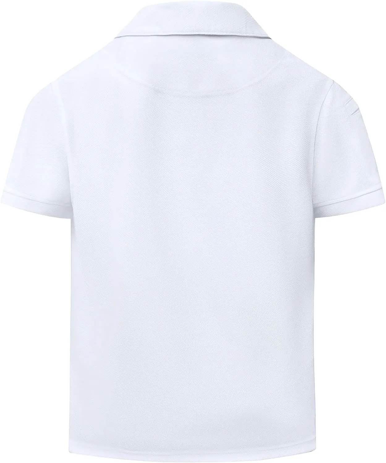 GEEK LIGHTING Boys' Short Sleeve Polo Shirts School Uniforms T-Shirt for Kids and Teens 6-16 Years