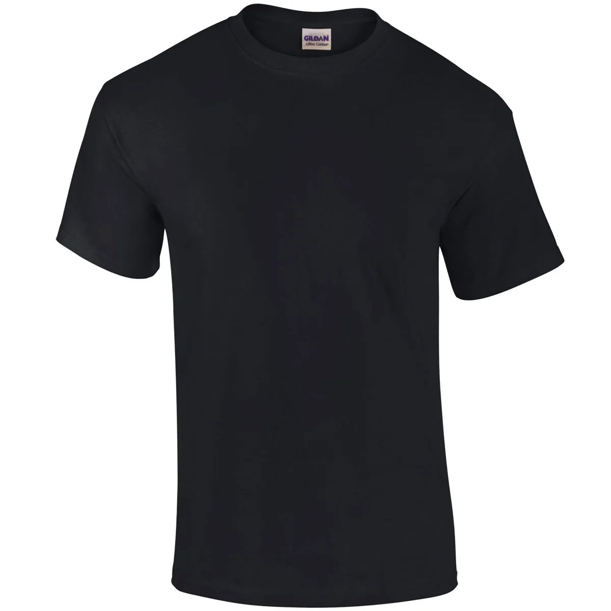 Gildan Plain Tee - Adult - Black