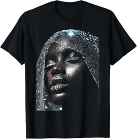Graphic Tees Abstract Face Design for Men Women and Teens T-Shirt