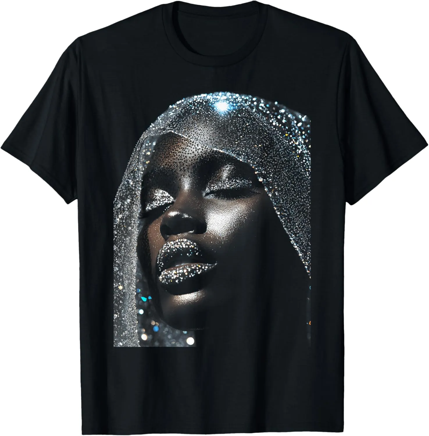 Graphic Tees Abstract Face Design for Men Women and Teens T-Shirt