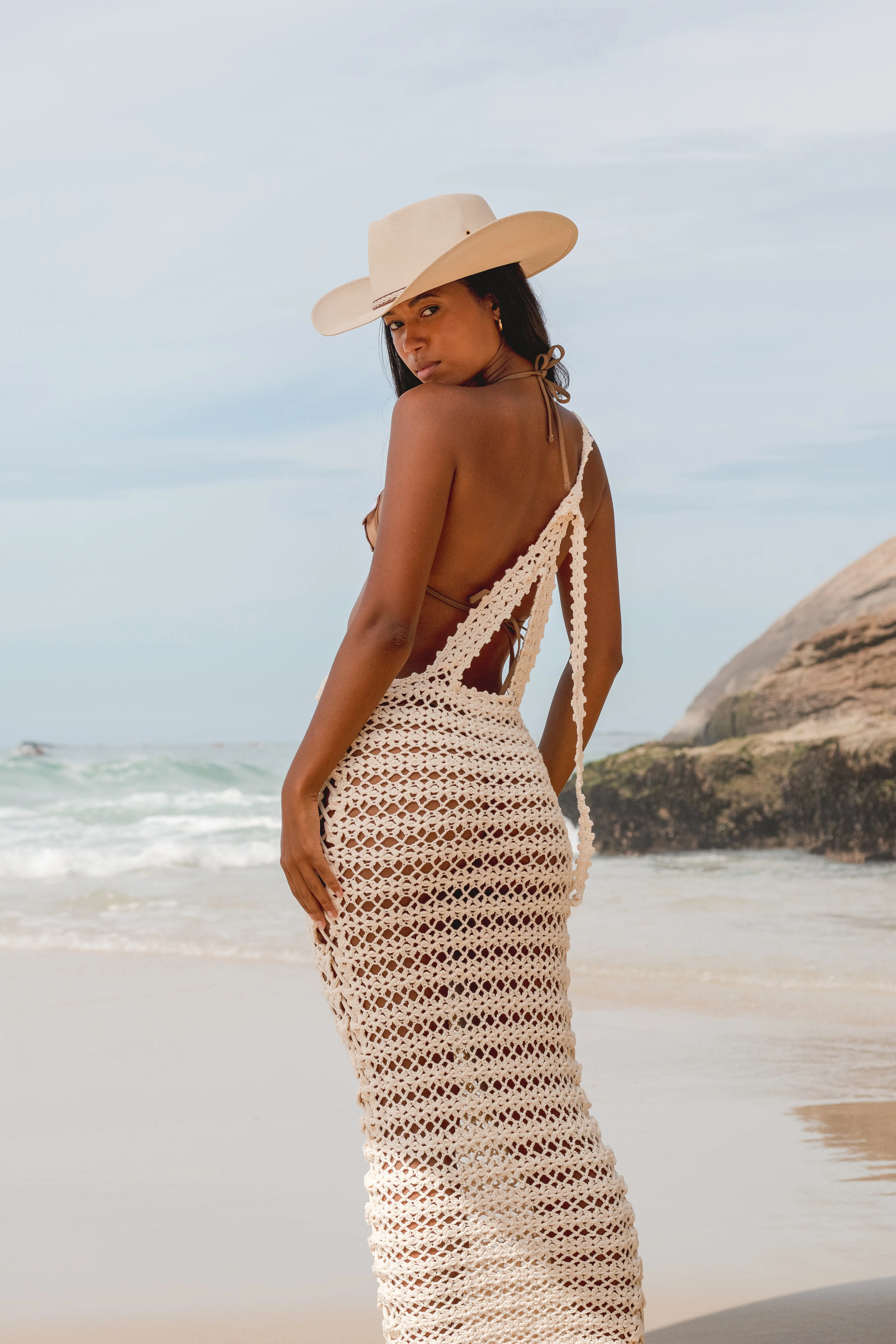Handmade Knit Cover Up
