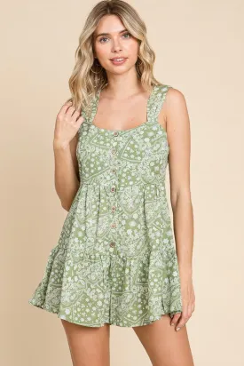 Jessie Romper - Sage
