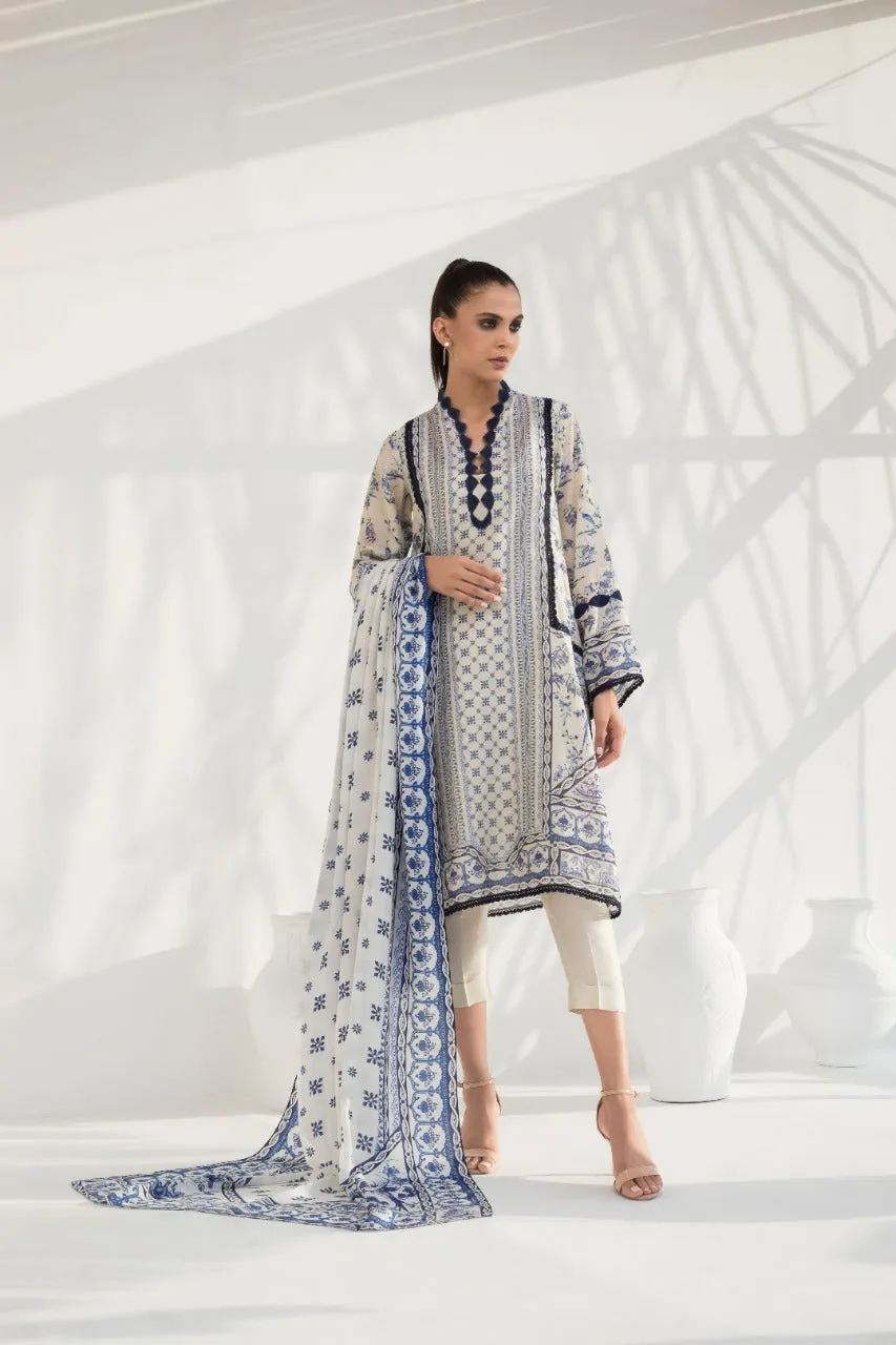 Khaddi Silk Kurta And Trouser With Dupatta