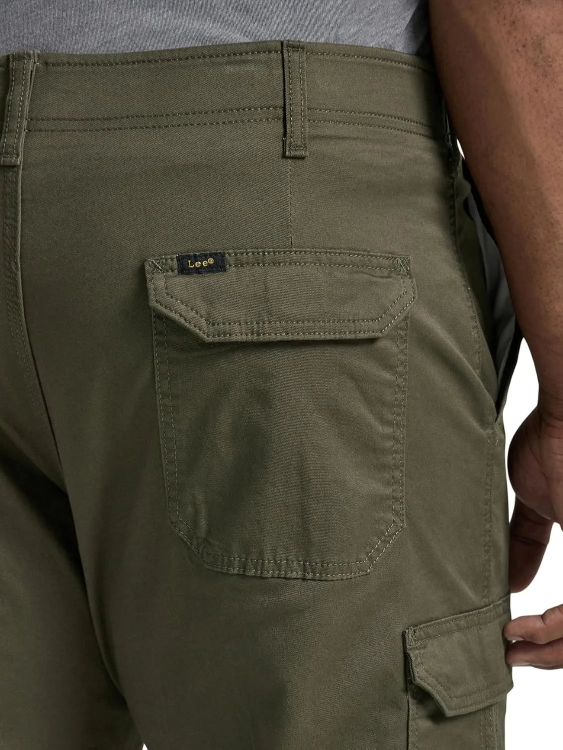 Lee Men's Big and Tall Extreme Motion Twill Cargo Pant