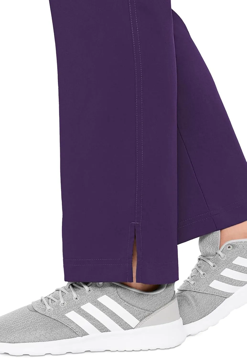 Med Couture Women's Yoga Pull-On Pant with 7 Pockets Ultra-Soft Rib-Knit Waistband and 2-Way Stretch Technology - MC7739