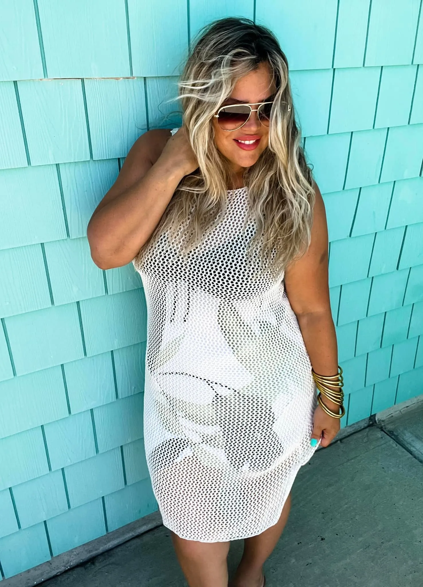 Portofino Knit Cover Up