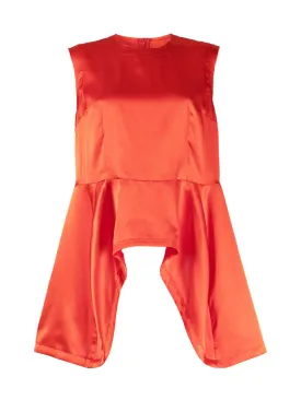 Sleeveless Falbala Blouse