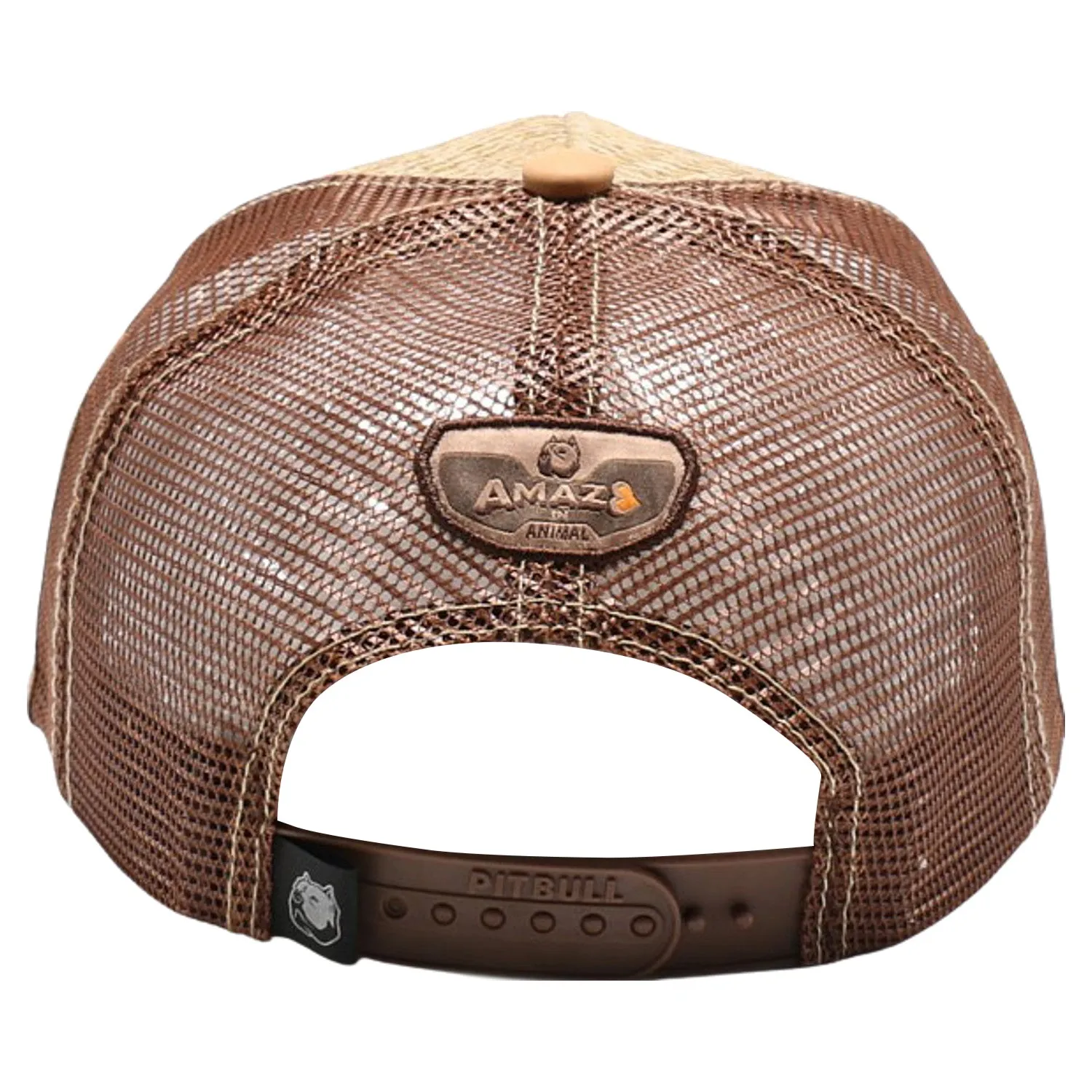 Straw Amaze In Animal Horse Hat (Khaki/Brown)