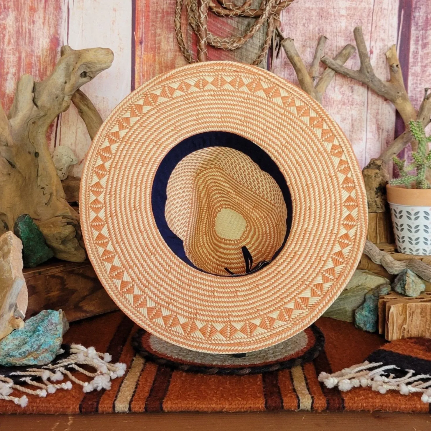 Straw Hat "Eppie" by American Hat Makers     NAT/TRC